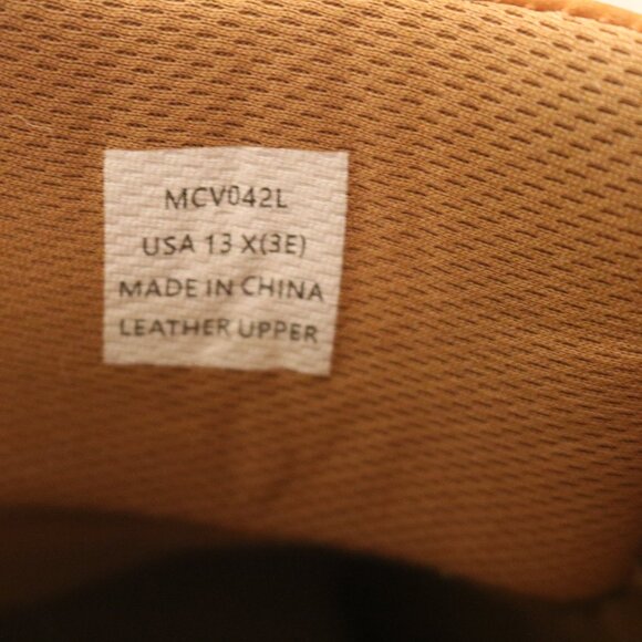 Prop'et Men's Lucas Hi Skate Shoe in brown size 13x 3E - Picture 10 of 10